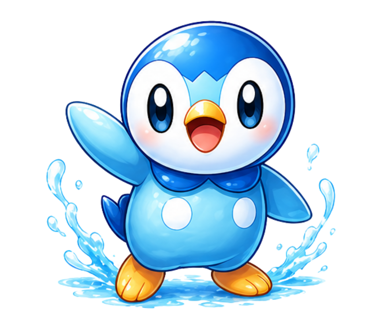 Piplup Wave Pokemon TCG card artwork